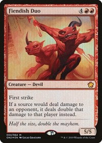 Fiendish Duo (4) [Magic Game Night 2019]