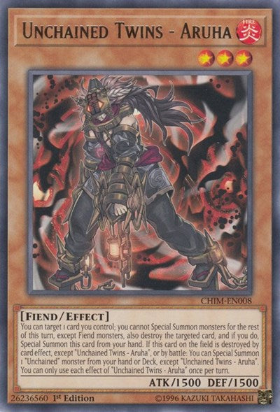 Unchained Twins - Aruha (CHIM-EN008) [Chaos Impact]