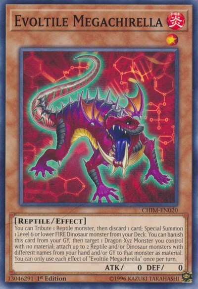 Evoltile Megachirella (CHIM-EN020) [Chaos Impact]