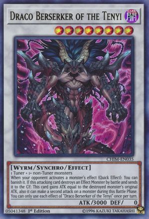 Draco Berserker of the Tenyi (CHIM-EN035) - Chaos Impact Unlimited