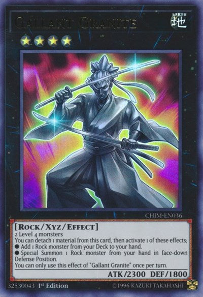 Gallant Granite (CHIM-EN036) [Chaos Impact]