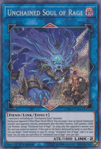 Unchained Soul of Rage (CHIM-EN043) [Chaos Impact]
