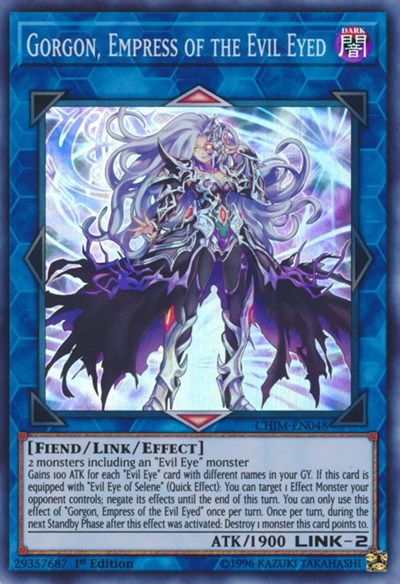 Gorgon, Empress of the Evil Eyed (CHIM-EN048) [Chaos Impact]
