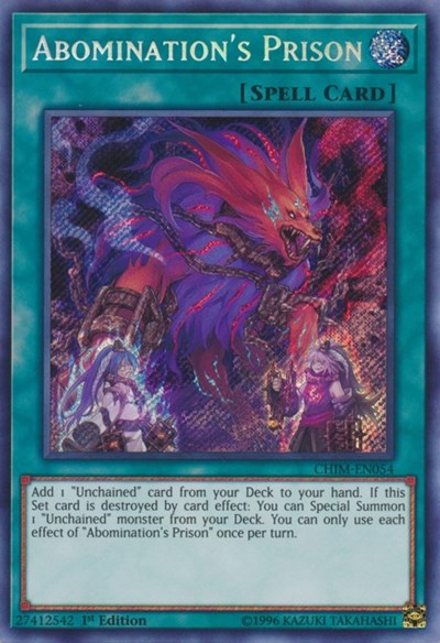 Abomination's Prison (CHIM-EN054) [Chaos Impact]