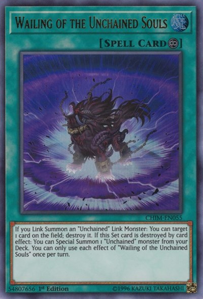 Wailing of the Unchained Souls (CHIM-EN055) [Chaos Impact]