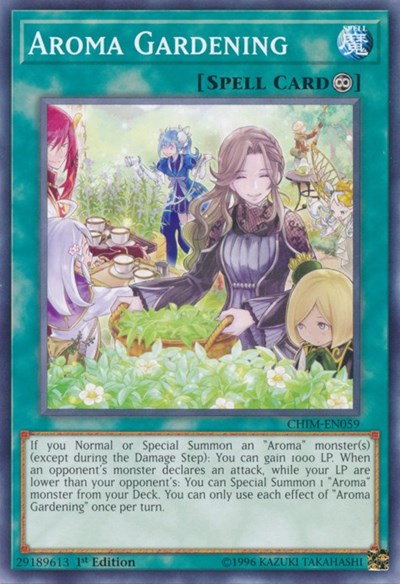 Aroma Gardening (CHIM-EN059) [Chaos Impact]