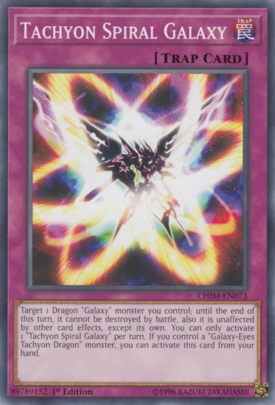 Tachyon Spiral Galaxy (CHIM-EN073) [Chaos Impact]