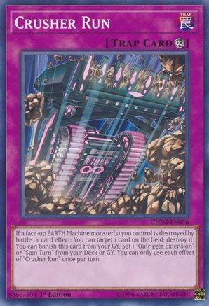 Crusher Run (CHIM-EN076) - Chaos Impact 1st Edition