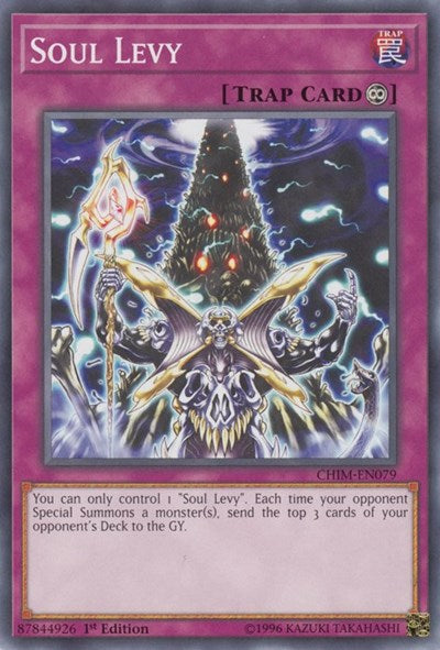Soul Levy (CHIM-EN079) [Chaos Impact]