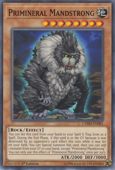 Primineral Mandstrong (CHIM-EN081) [Chaos Impact]