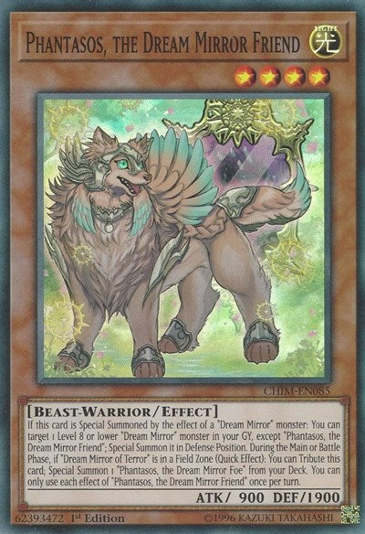 Phantasos, the Dream Mirror Friend (CHIM-EN085) [Chaos Impact]