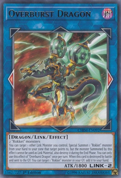Overburst Dragon (CHIM-EN092) [Chaos Impact]