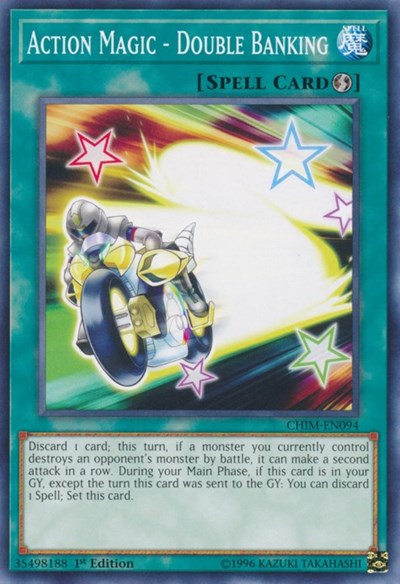 Action Magic - Double Banking (CHIM-EN094) [Chaos Impact]