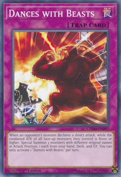 Dances with Beasts (CHIM-EN097) [Chaos Impact]