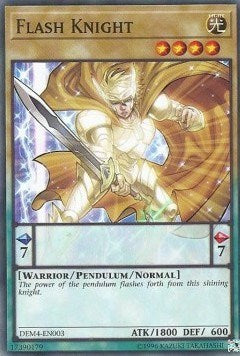 Flash Knight (DEM4-EN003) [Advanced Demo Deck Extra Pack]