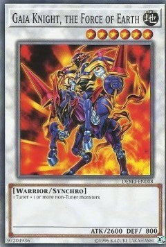 Gaia Knight, the Force of Earth (DEM4-EN008) [Advanced Demo Deck Extra Pack]