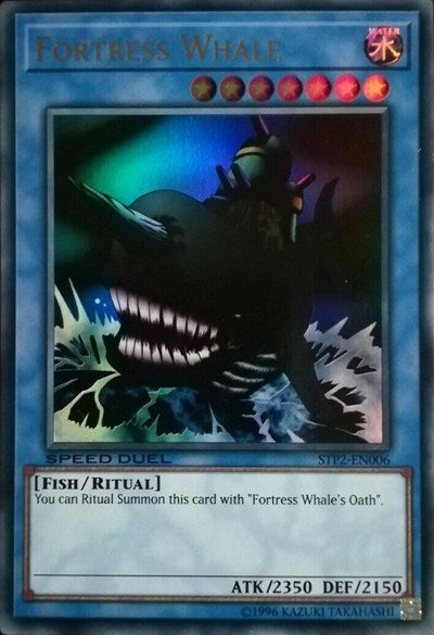 Fortress Whale (STP2-EN006) [Speed Duel: Tournament Pack 2]
