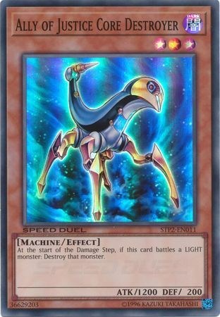 Ally of Justice Core Destroyer (STP2-EN011) [Speed Duel: Tournament Pack 2]