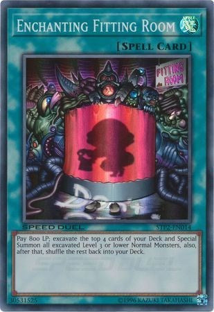 Enchanting Fitting Room (STP2-EN014) [Speed Duel: Tournament Pack 2]
