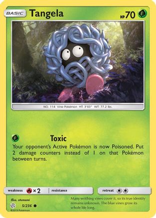 Tangela 005/236  SM  Cosmic Eclipse - Common