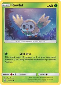 Rowlet - 18/236 (18/236) [SM - Cosmic Eclipse]