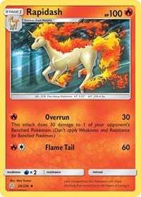 Rapidash (24/236) [SM - Cosmic Eclipse]