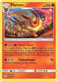 Flareon (25/236) [SM - Cosmic Eclipse]