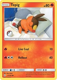 Tepig (31/236) [SM - Cosmic Eclipse]