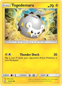 Togedemaru - 74/236 (74/236) [SM - Cosmic Eclipse]
