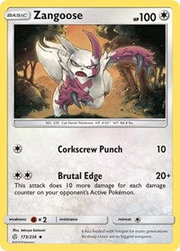 Zangoose (173/236) [SM - Cosmic Eclipse]