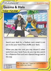 Guzma & Hala (193/236) [SM - Cosmic Eclipse]