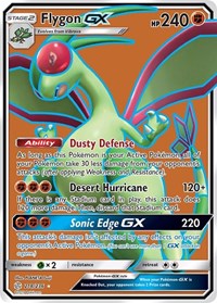 Flygon GX (Full Art) (218/236) [SM - Cosmic Eclipse]