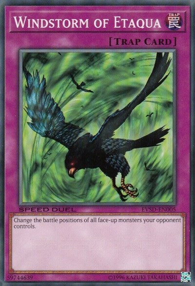 Windstorm of Etaqua (EVSD-EN005) [Event Pack Speed Duel]