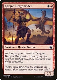 Kargan Dragonrider (40) [Magic Game Night 2019]