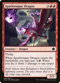 Sparktongue Dragon (43) [Magic Game Night 2019]
