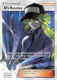 N's Resolve (Full Art) (232/236) [SM - Cosmic Eclipse]