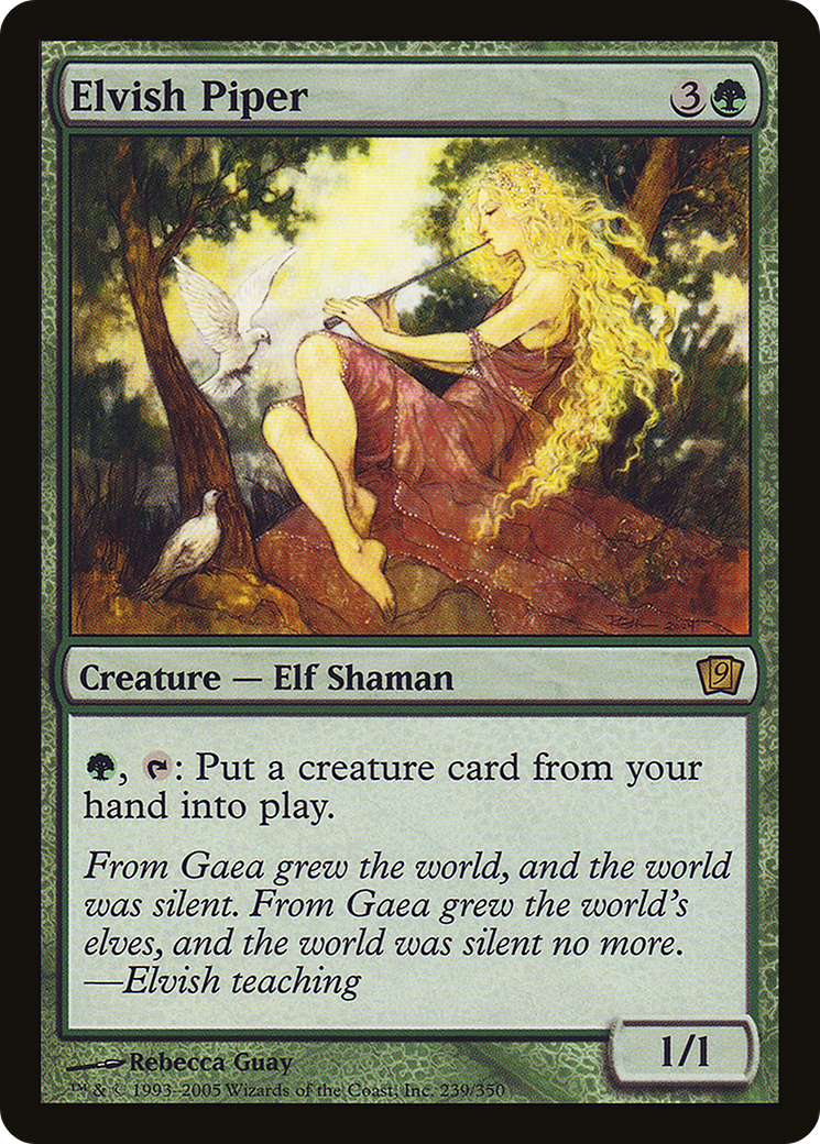 Elvish Piper (9ED-239★) - 9th Edition Foil