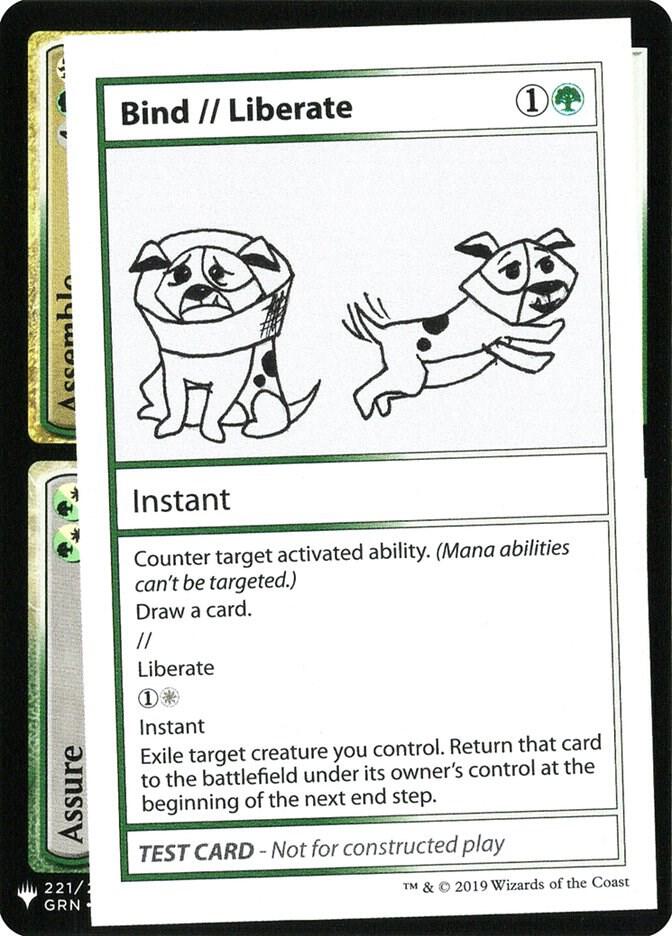 Bind // Liberate [Mystery Booster: Convention Edition Exclusives]