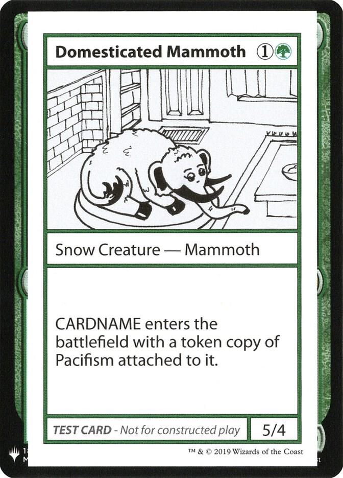 Domesticated Mammoth [Mystery Booster: Convention Edition Exclusives]