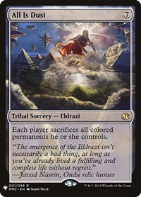 All Is Dust (1) [The List Reprints]
