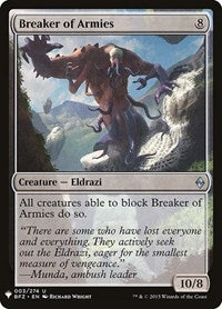 Breaker of Armies (3) [The List Reprints]