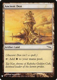 Ancient Den (278/306) [The List Reprints]