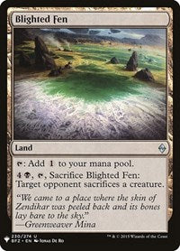 Blighted Fen (230) [The List Reprints]