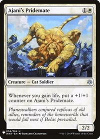 Ajani's Pridemate (4) [The List Reprints]