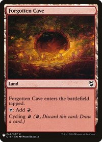 Forgotten Cave (C18) (246) [The List Reprints]