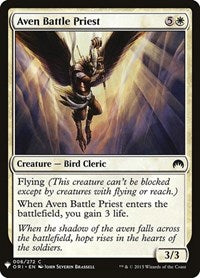Aven Battle Priest (6) [The List Reprints]
