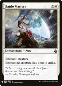 Battle Mastery (89) [The List Reprints]