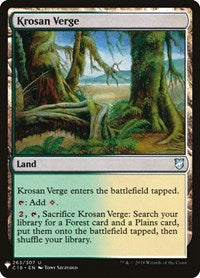 Krosan Verge (C18) (263) [The List Reprints]