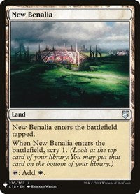 New Benalia (270) [The List Reprints]