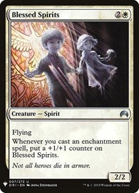Blessed Spirits (7) [The List Reprints]